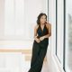 Black Deep V-Neck Jumpsuit