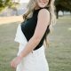 Black Mock Neck Bodysuit