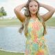 Ciebon Yellow Tropical Romper